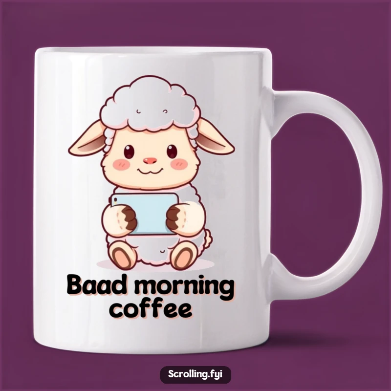 Funny Sheep Watching Mug: The Ultimate Funny Gift for Calm Screen Time Lovers