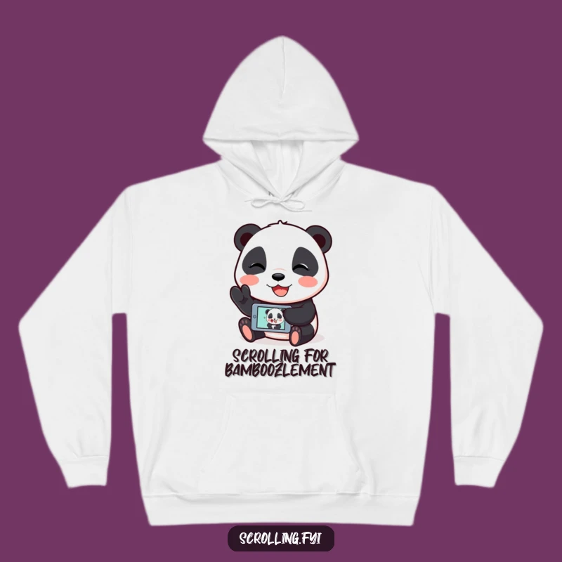 Funny Panda Meme Hoodie: Cozy Up with Digital Laughs