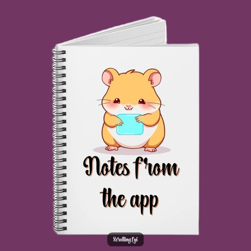 Funny Hamster Tech Notebook: Hilarious Gadget Journal, Ideal Funny Gift!